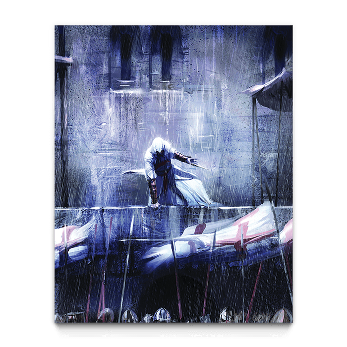 Posing - Assassin's Creed art - Fine Art Print